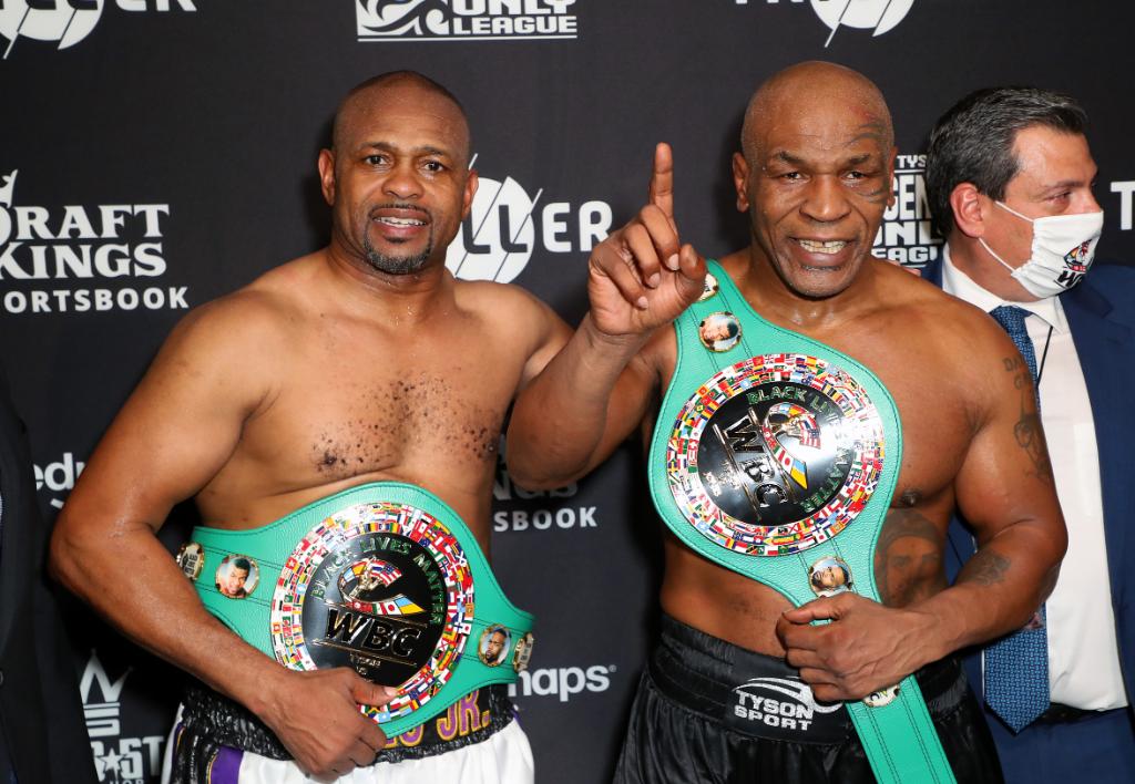 Roy Jones Jr & Mike Tyson