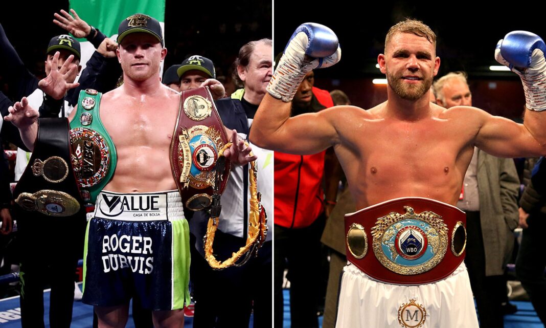 Billy Joe Saunders Solo Yo Puede Vencer Al Canelo